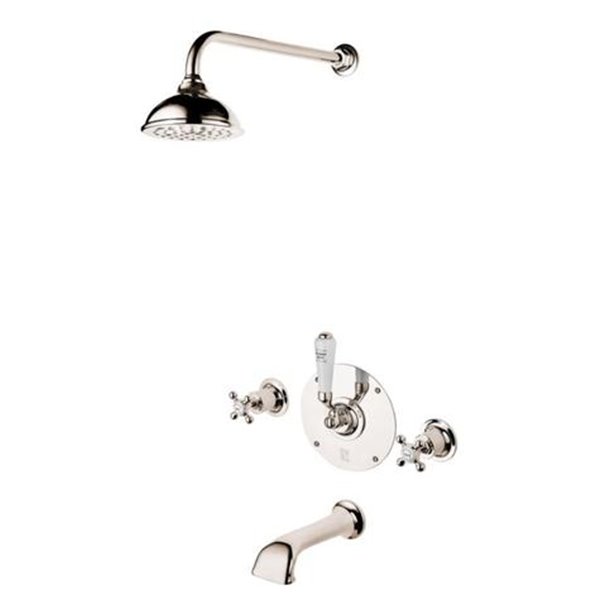 Barber Wilsons Wall Mounted Bath Shower Mixer Set