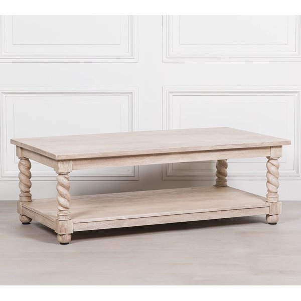 Barley Twist Column Coffee Table