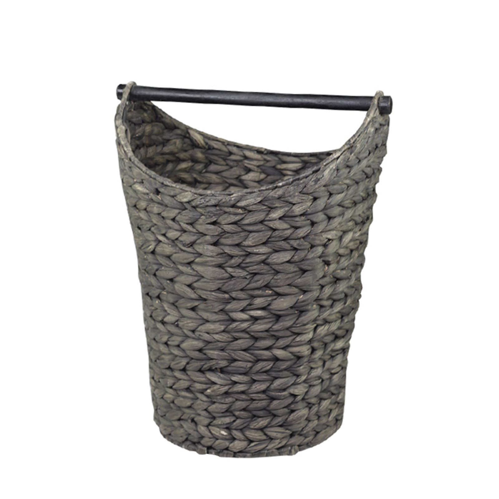 Dark Ebony Basket with Toilet Roll holder Image