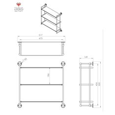 Bathroom Handmade 3 Tier Shelf Image