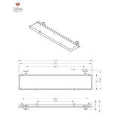 Bathroom Handmade Gallery Shelf Image