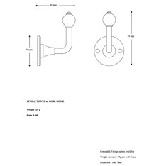 Single Robe Hook Image