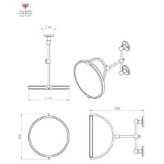 Bathroom Pivot Shaving Mirror Image