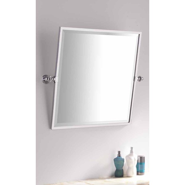 Bathroom Square Framed Tilting Mirror