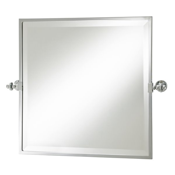 Bathroom Square Framed Tilting Mirror