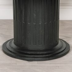 Black Column Dining Table Image
