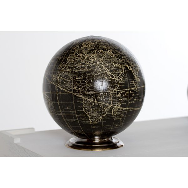 Black Globe on stand