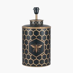 Black Honeycomb Lamp - BASE ONLY Image