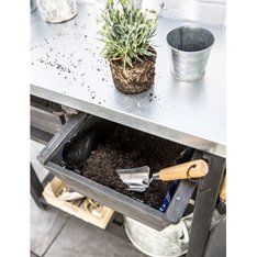 Black metal Top Potting Bench Image