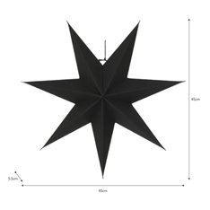 Black Star Decoration  Image