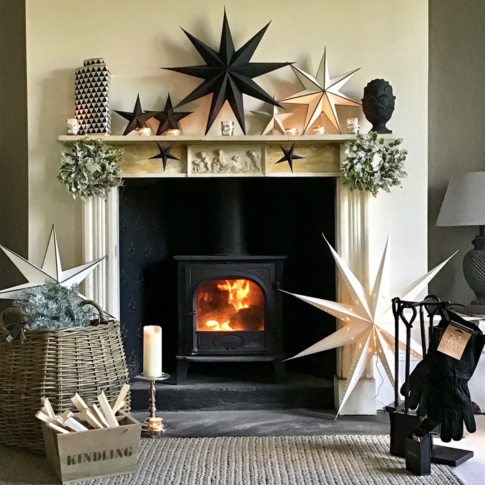 Black Star Decoration  Image