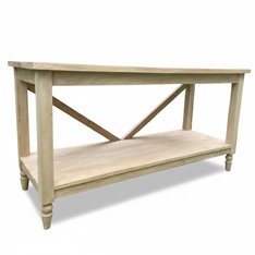 Classic Natural Colonial Hall Table  Image
