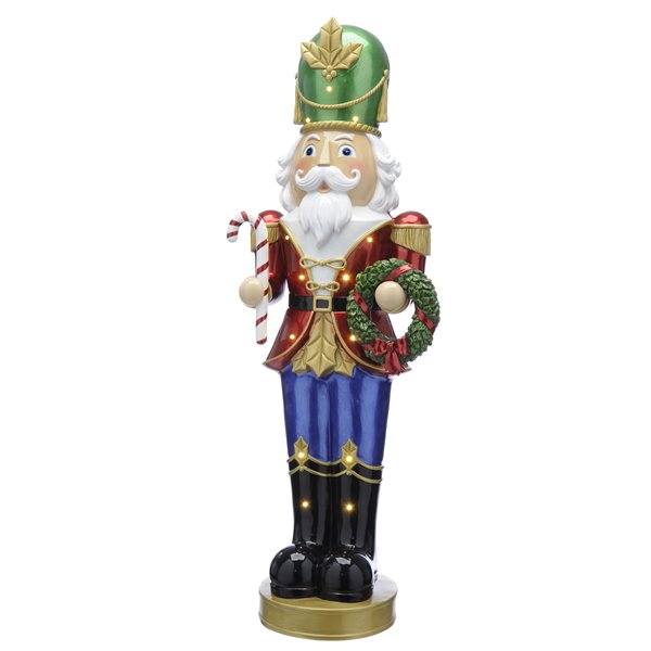 Blue Red and Green Nutcracker