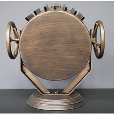 Brass Searchlight Clock Image