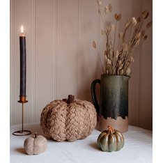 Brown Plaited Pumpkin Image