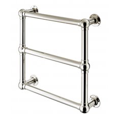 Henley 3 Rail Electric Wall Mounted Towel Warmer (38mm Tube) Image