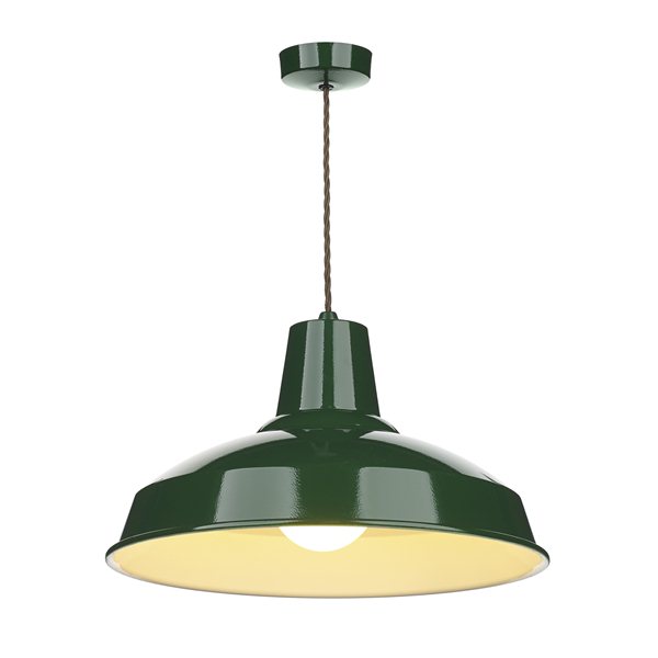 Calstock Pendant Light British Racing Green