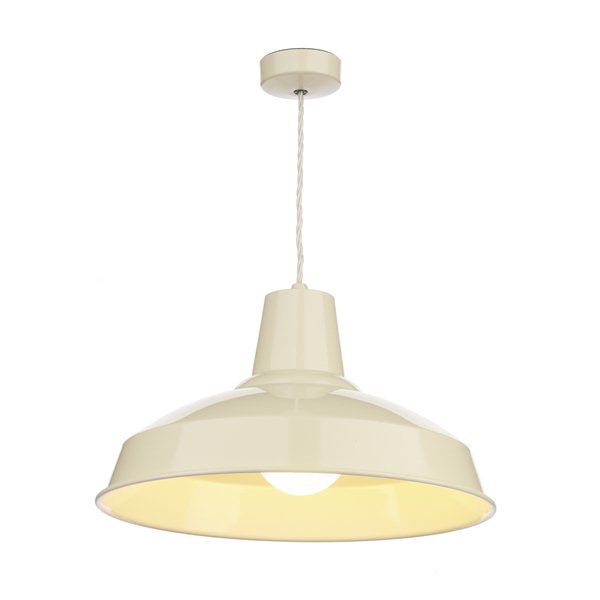 Calstock Pendant Light  Cream