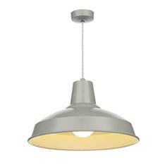 Calstock Pendant Light Powder Grey Image