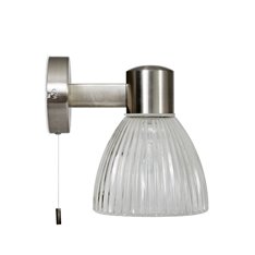 CAMPDEN GLASS BATHROOM WALL LIGHT Image