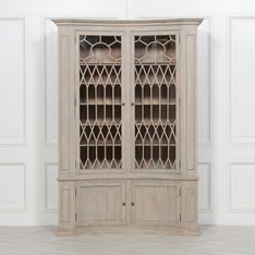 Cedar Wood Display Cabinet Image