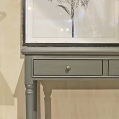 Charcoal 3 Drawer console table Image