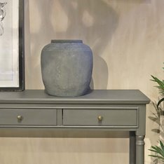 Charcoal 3 Drawer console table Image