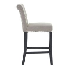 Chelsea Natural Linen Bar Stool Image