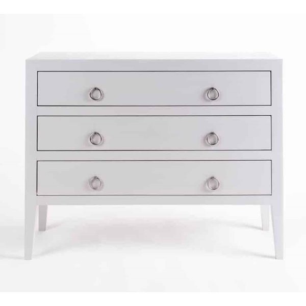 Cherwell 3 Drawer Chest of Drawers in Grey