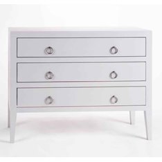 Cherwell 3 Drawer Chest of Drawers in Grey Image