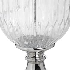 Chrome and Crystal Lamp Image