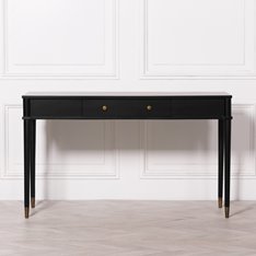 Classic Black Console Table Image