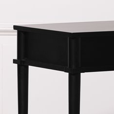 Classic Black Console Table Image