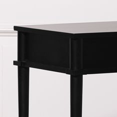 Classic Black Console Table