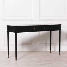 Classic Black Console Table Image