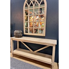 Classic Natural Colonial Hall Table  Image