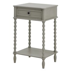 Classic New England Grey Side Table Image