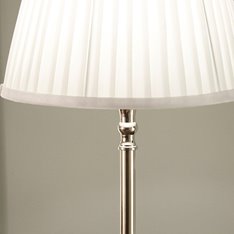 Classic Nickel Table Lamp Image