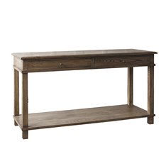 Classic Reclaimed Wood Console Table Image