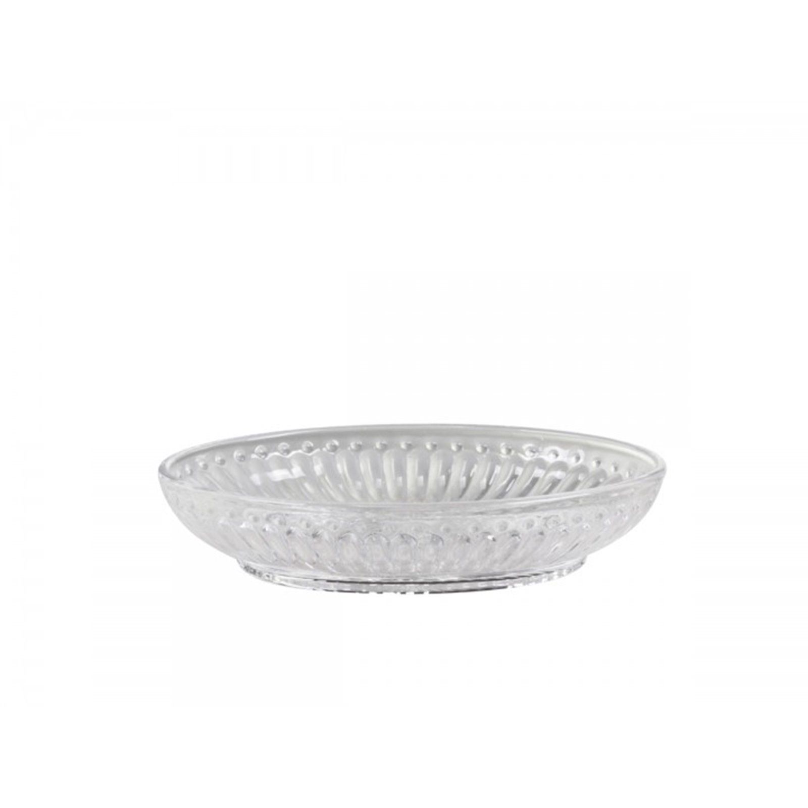 Clear Glass Soap Dish Image