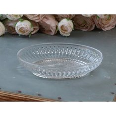 Clear Glass Soap Dish Image