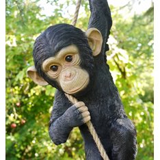 Climbing Monkey Garden Ornament Image
