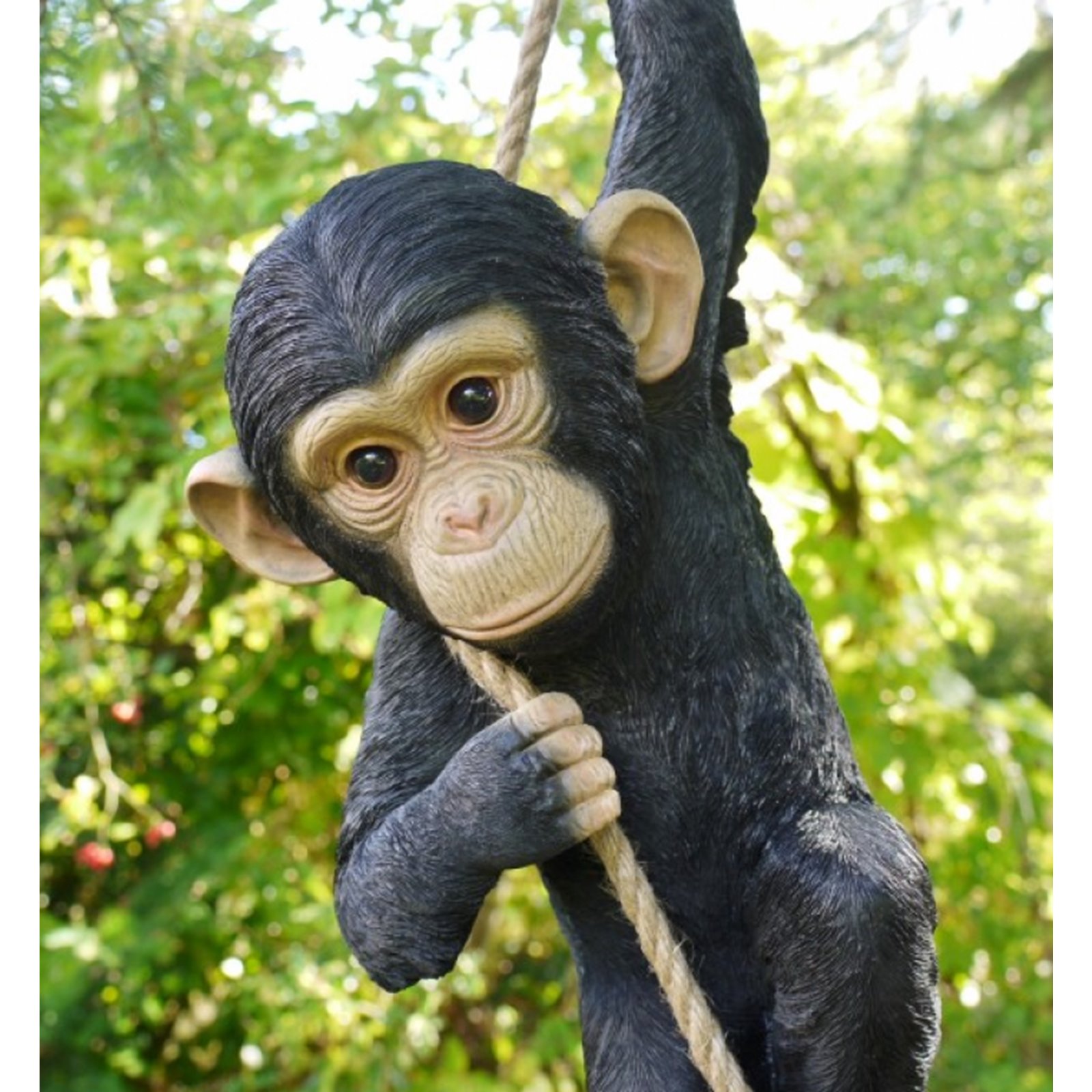 Climbing Monkey Garden Ornament