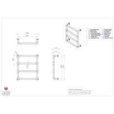 Contemporary 4 Rail Wall Towel Warmer Image