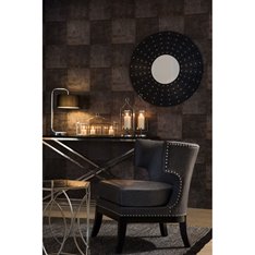 Contemporary Wingback Studded Armchair Image