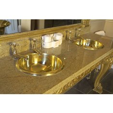 Copper Curved Edge Basin  Image