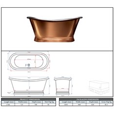 Copper Nickel Boat Bath Image