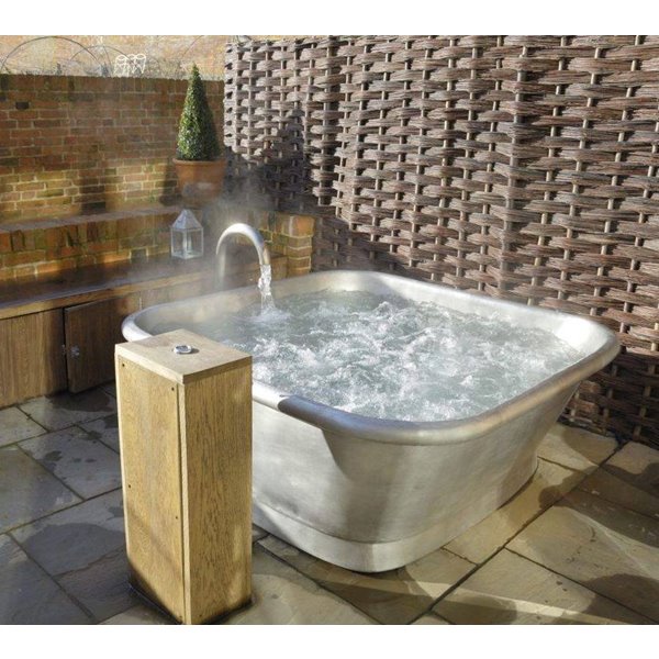 Copper Freestanding Square Bath