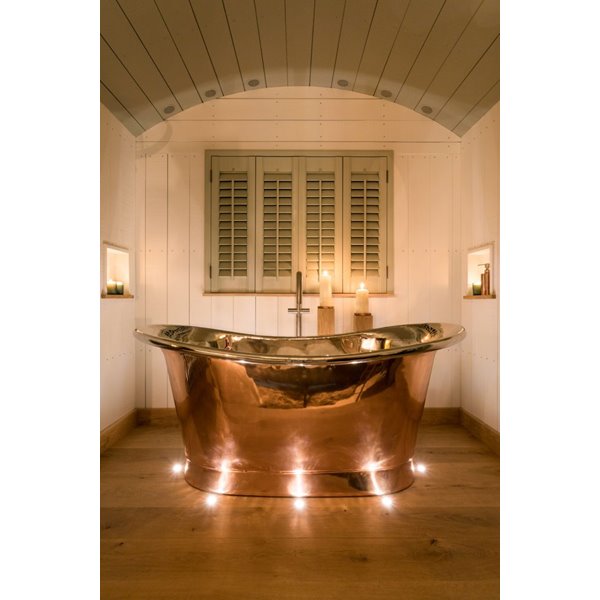 Copper Roll Top Bath Grand Bateau