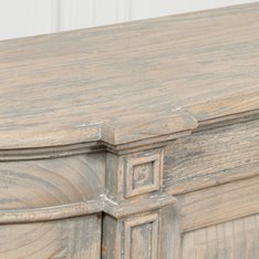Cedar Wood Washed Empire cabinet   Image